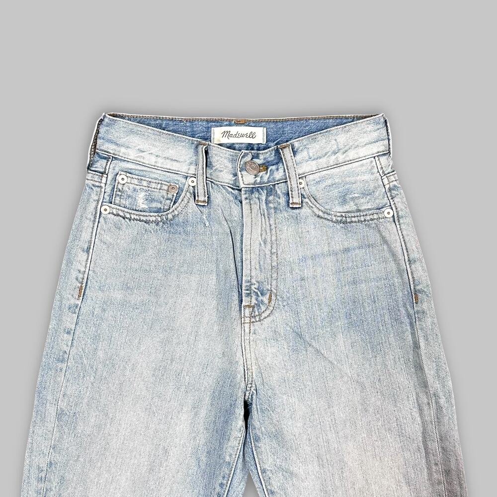 Madewell The Perfect Vintage Jean Women’s Light Wash High-Rise Jeans - Size 23 - Picture 3 of 6
